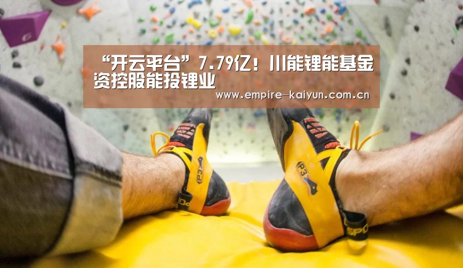 “开云平台”7.79亿!川能锂能基金资控股能投锂业(图2) 开云平台